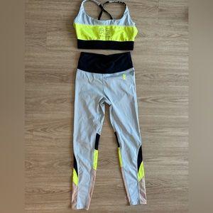 P.E. Nation Sports Bra and Leggings Set